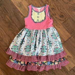 Little girls Matilda Jane summer dress sz 8